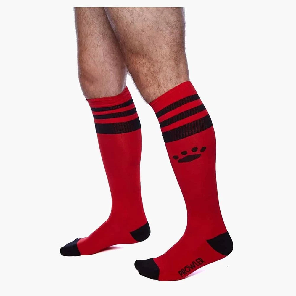 PROWLER Football Socks Red/Black,Gay Fetish Kink