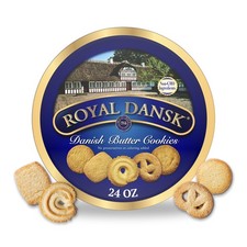 Danish Butter Cookies, Premium Assorted Cookies in a Gift Tin, Great for Shar...
