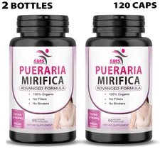 PUERARIA MIRIFICA SUPPLEMENT FARMED 5000mg PURE EXTRACT ORGANIC PILLS BY HH