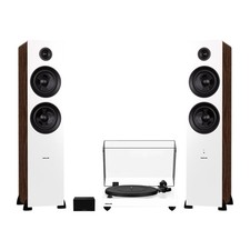 Fluance RT82 Vinyl Turntable, PA10 Preamp, Ai81 Powered Floorstanding Speakers