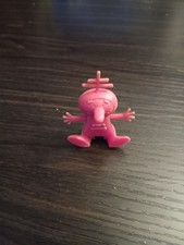 1950s NABISCO SPOONMAN Cereal Box Premium Spoon Man Sitter Space Alien Red