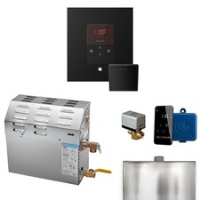 Mr Steam MS 5kW 5000W Steam Generator Pkg w/square iTempo Ctrl-Matte Blk