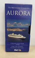 P&O Cruises Collection Aurora VHS Video Deck By Deck Tour 2000 Memorabilia Rare