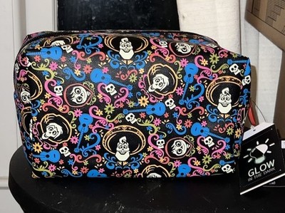 Disney Pixar Coco Glow in the Dark Cosmetics Bag New 