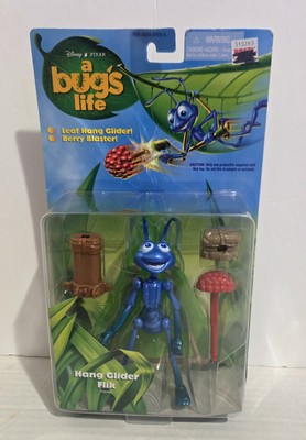 Mattel A Bug's Life Flik with Hang Glider 1998 Action Figure Disney Pixar Film