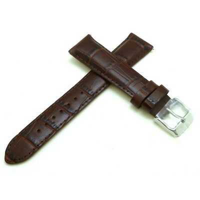 Original neues SEIKO Uhrenarmband 20 mm dunkelbraun Leder Kalbsarmband RS01C20BN