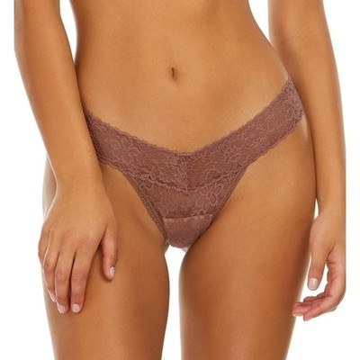Hanky Panky Women's Signature Lace Low Rise Thong   Purple | One-Size (2 12)