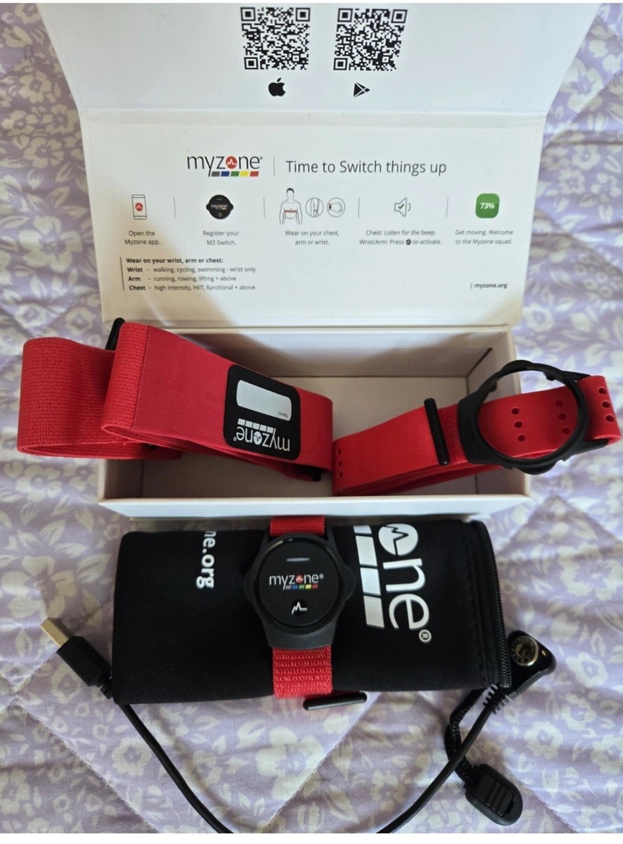 Myzone MZ-Switch Physical Activity Tracker Heart Rate Monitor