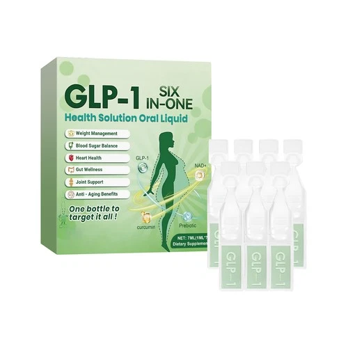 1 ~ 10X GLP-1 solución de salud seis en uno Liquld oral, un frasco para apuntar a todo - Imagen 17 de 17