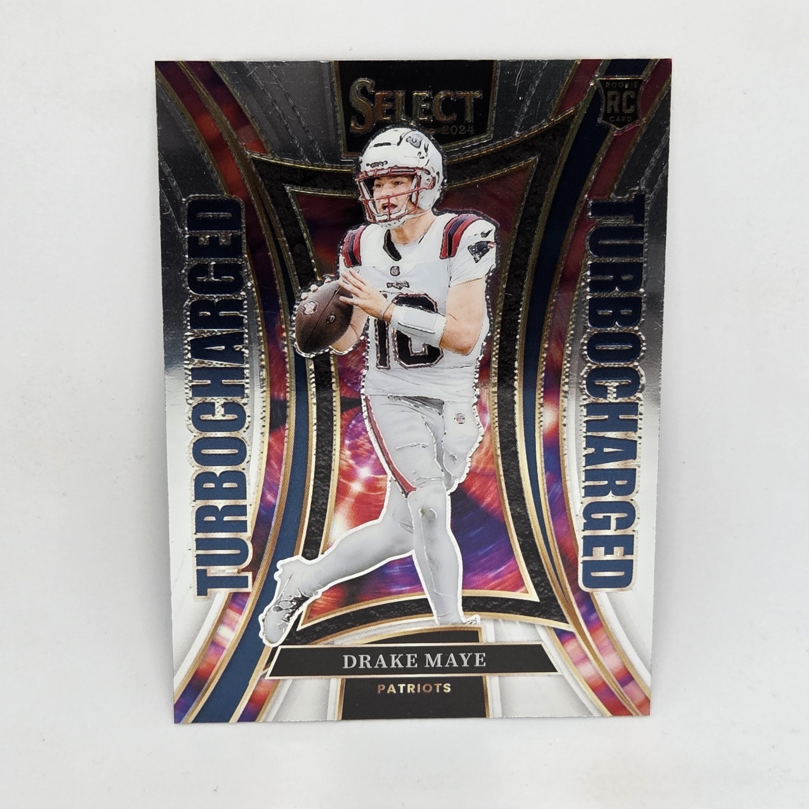 Drake Maye Panini Select Turbocharged #24 Base