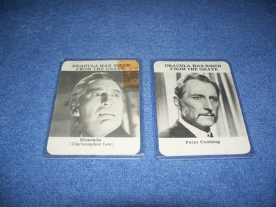Vintage Creature Features Game Athol Dracula Has Risen Grave Ghoul Agency Cards