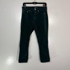 Vineyard Vines Pants Womens 27 Green Corduroy Skinny Ankle Stretch Casual