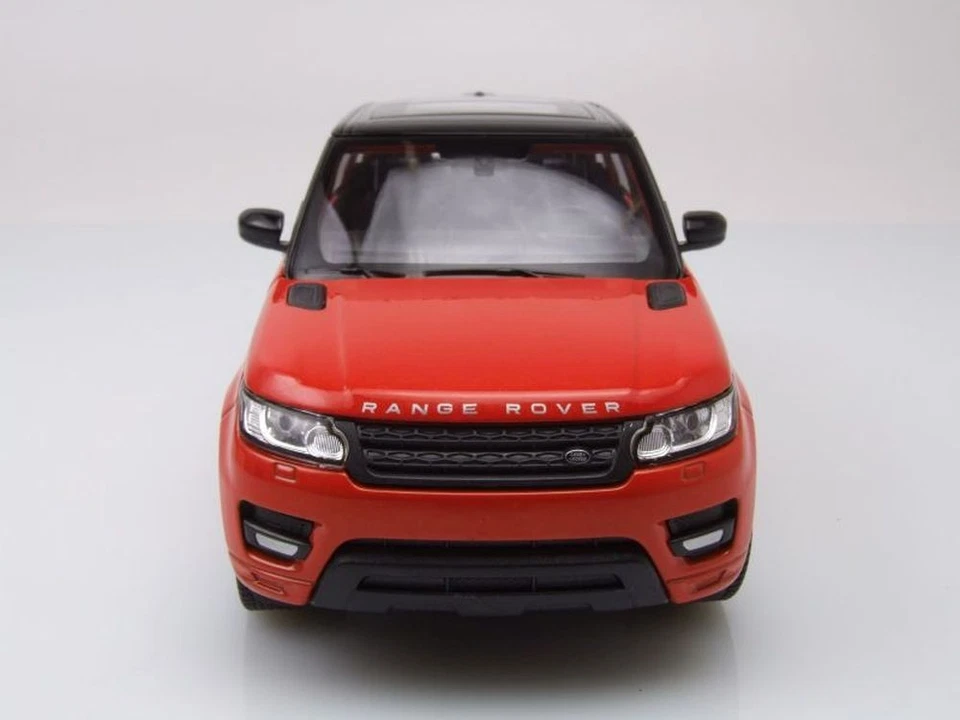 Land Rover Range Rover Sport 2015 Arancione Nero Modellino 1:24 Welly - Immagine 4 di 4