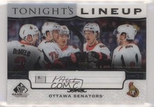 2019-20 Upper Deck SP Game Used Tonight's Lineup 1/1 Nick Paul 12/8/2018 z1b