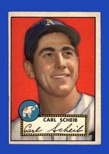 1952 Topps Set-Break #116 Carl Scheib EX-EXMINT *GMCARDS*