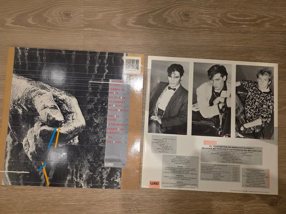 Alphaville  Forever Young LP Vinyl 1984 WEA 240 481-1 ++ MINT ++ - Bild 2 von 2
