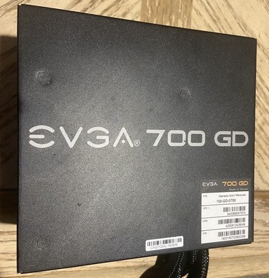 EVGA 700 GD - 700W POWER SUPPLY - GOLD 80+ NON-MODULAR - SOLID CONDITION