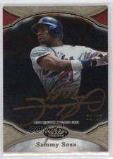2020 Topps Tier One Prime Performers Bronze Ink 21/25 Sammy Sosa Auto 5m1