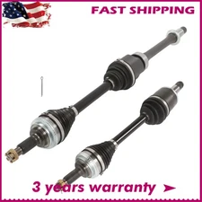 Pair Front CV Axle Shaft for 1997-2001 Toyota Camry Solara 3.0L V6 Auto Trans