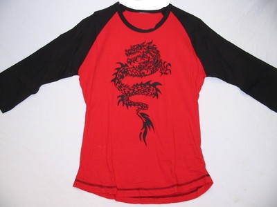 Fantasy - Dragon - Girlie Girl Shirt - Größe / Size L - Neu