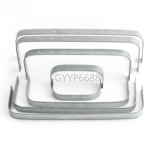 Metall Handtasche Geldbörse Griff Draht Rahmen Schwerlast 1-5pcs für Machen Tüte - Bild 19 von 29