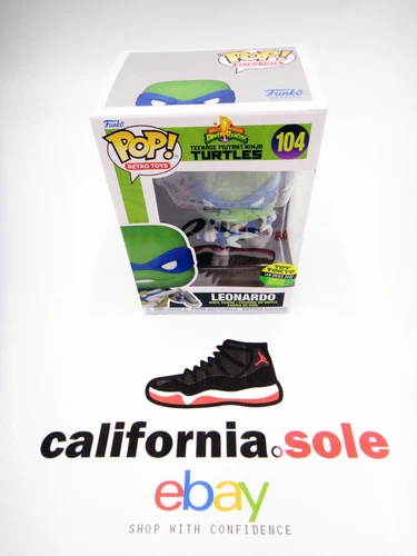 🐢 Funko POP! Ninja Turtles Power Rangers Leonardo #104 SDCC 2022 Toy Tokyo