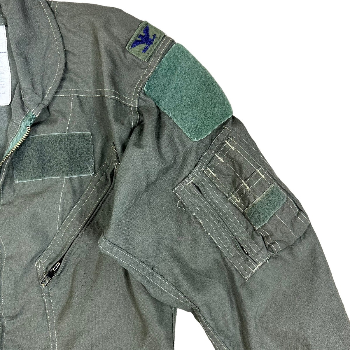 Combinaison Pilote USAF Homme - Taille 38 Longue - Vert Olive Été - Equa Industries Originale