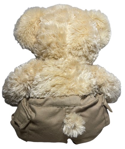 Build a Bear Champ II Teddy Red Patch Heart Khaki Pants QUICK SHIPPING! - Picture 3 of 5