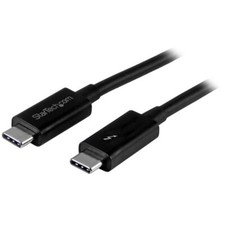 StarTech Thunderbolt 3 Cable 2m (6.6 ft) Macho a Negro Macho