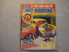 Popular Hot Rodding 1990 May Vintage Muscle Drag Hot Rod Cars and Trucks