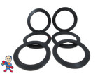 6X Hot Tub Spa 2" Heater  or Pump Union Gasket Balboa Gecko ACC Video How To
