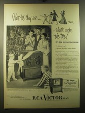 1950 RCA Victor Fairfield Television Advertis...