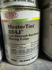 DuPont Axalta Mastertint Cromax Qt 884j Master Tint Quart red oxide LS 