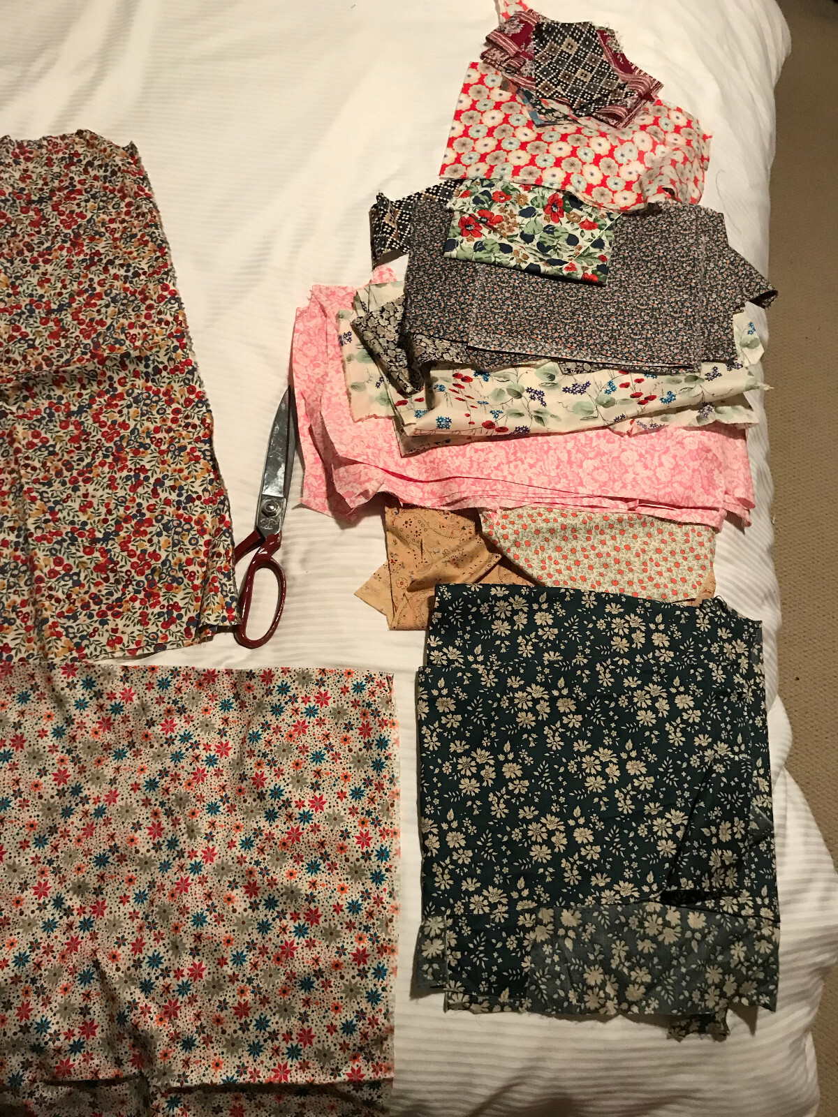 Liberty tana lawn cotton fabric remnants eBay