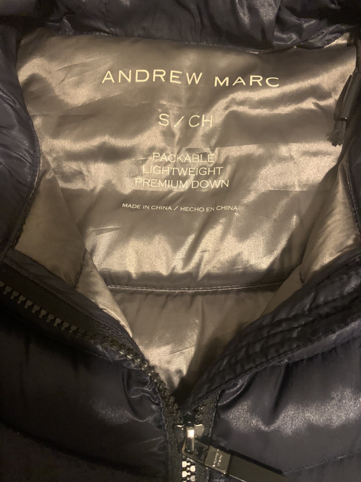 Andrew Marc Down Packable Small  Jacket - image 5