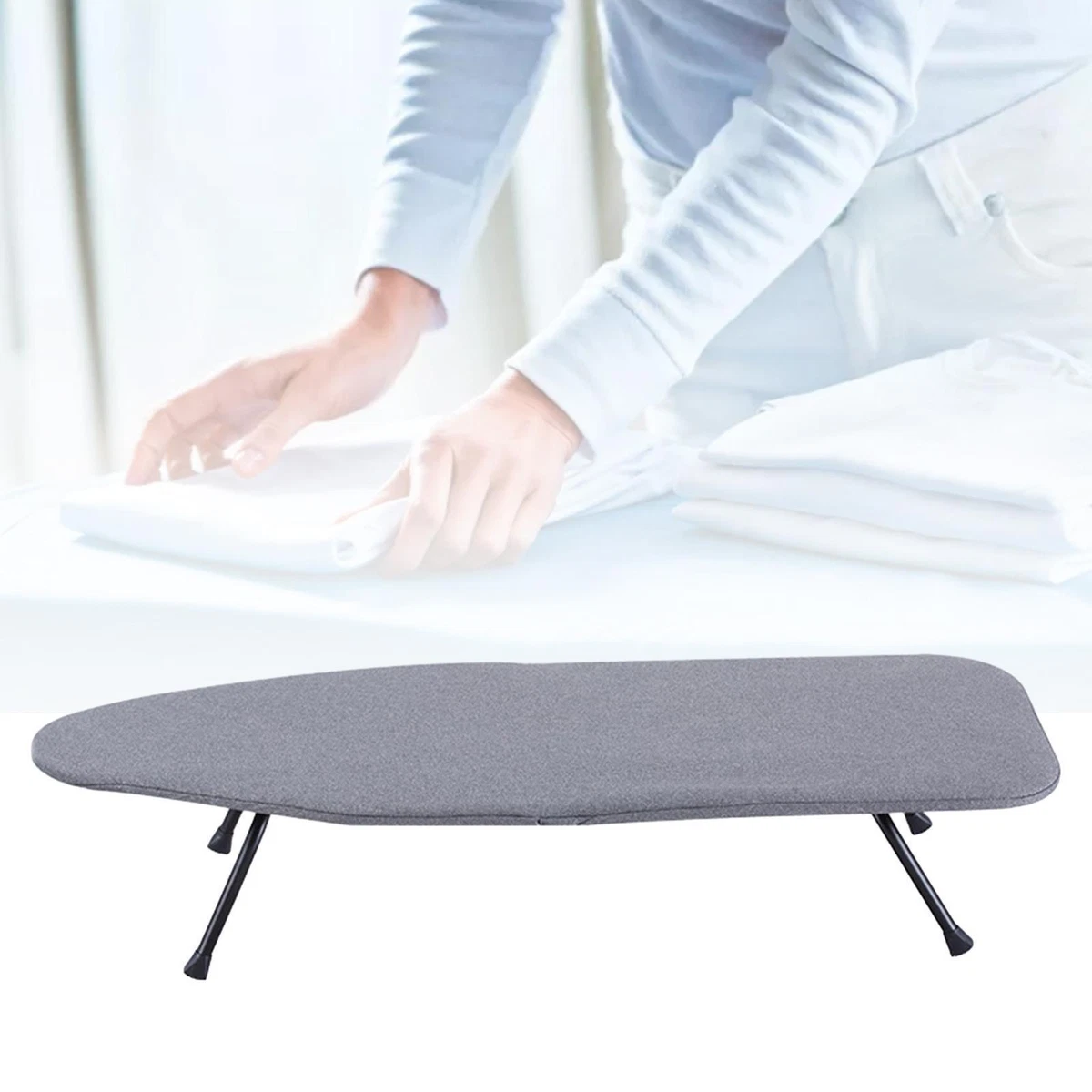 Tabletop Ironing Board with Folding Legs Heavy Duty Ironing Table Small Iron
