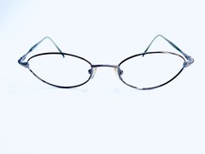 VTG Ralph Lauren Metal Full Rim Oval Frame Eyeglasses Italy RL1852 R94 47 18 130