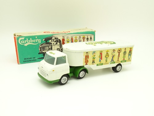 Tekno 1/50 Volvo Carlsberg 458 | Camion Semi-remorque Miniature De Collection