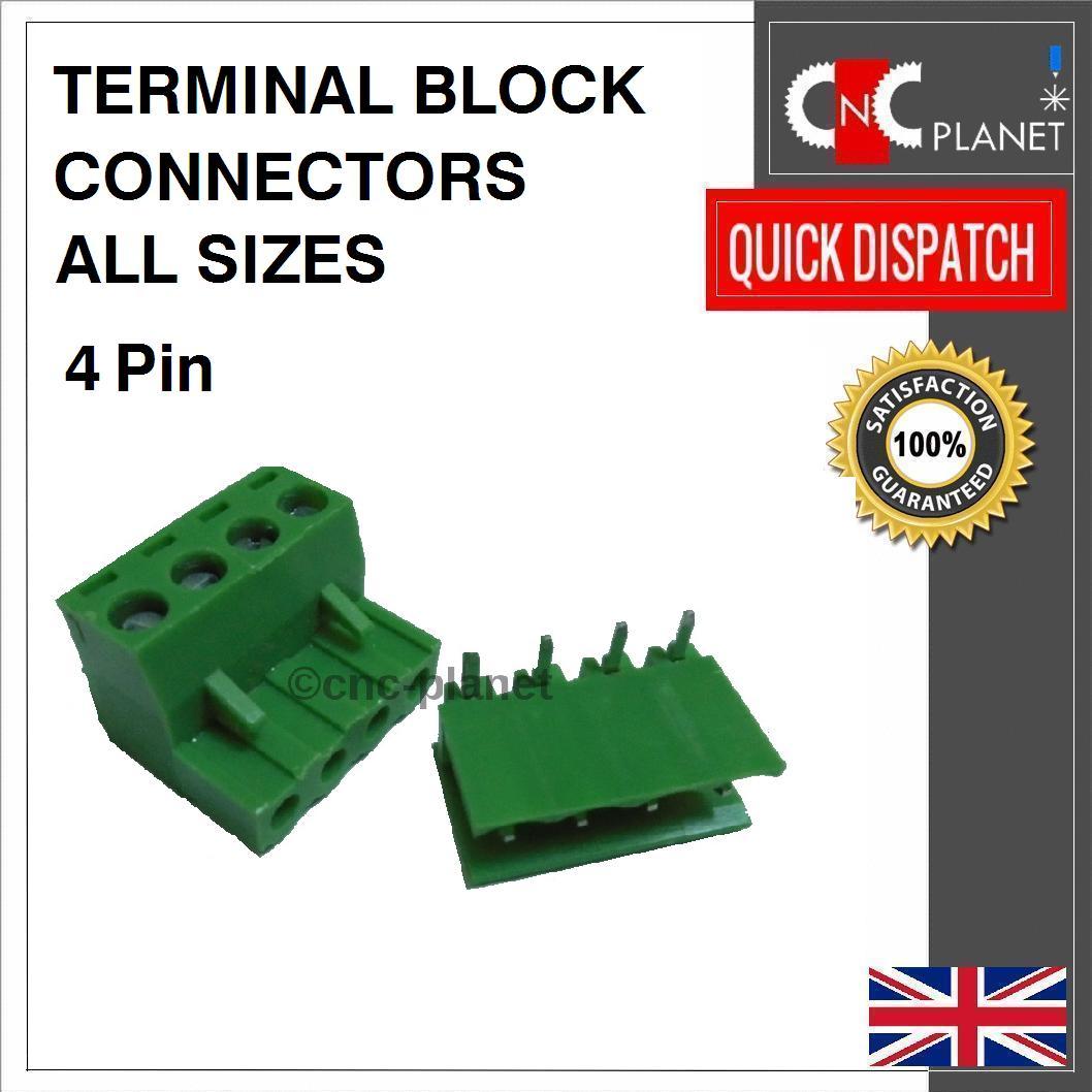 EU Style PCB Terminal Block Connector CET1.5 Plugged In 5.08mm Pitch 1*06P Green - Foto 3