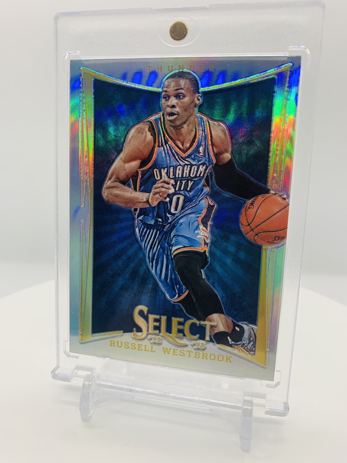 2012-13 Panini Select Silver Russell Westbrook Silver Prizm First Year Select