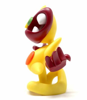 Figurine MIST ARTOYZ Devilo Erectus Jaune – 200 Pièces, édition Limitée Street Art (NEUF Scellé)