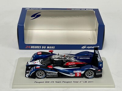 ミニカー 1/43 Spark Peugeot 908 Total LM24 2011 ミニカー 1/43 Spark Peugeot 908 Total LM24 2011 Spark 1:43