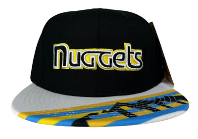 Mitchell & Ness Denver Nuggets HWC Reload 3.0 Snapback Hat, Cap, New