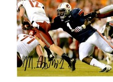 MONTRAVIUS ADAMS AUBURN TIGERS SIGNED 8X10 PHOTO  W/COA #3