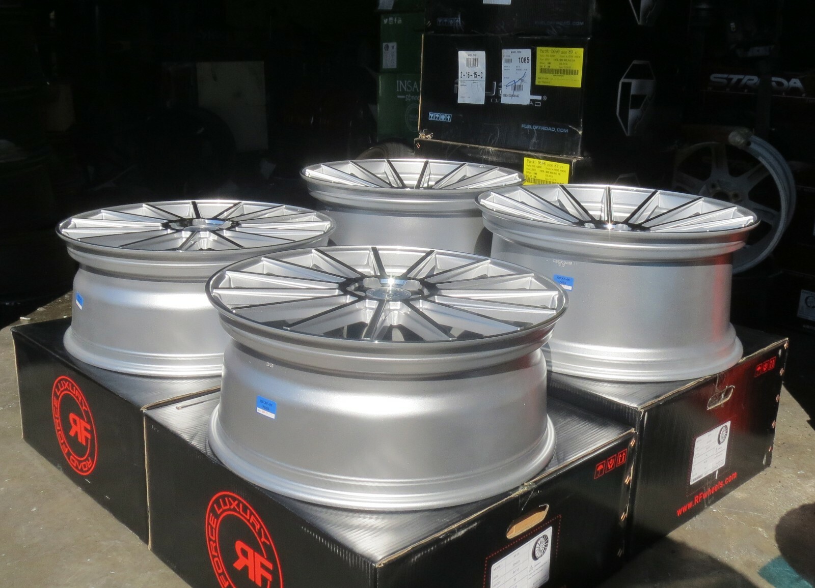 22" Road Force RF15 Wheels for Mercedes Benz S CL G11 G12 BMW Bentley Jaguar XJ
