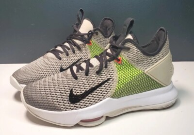 Nike Lebron Witness IV String Volt Color Men's Shoes Size 8 BV7427