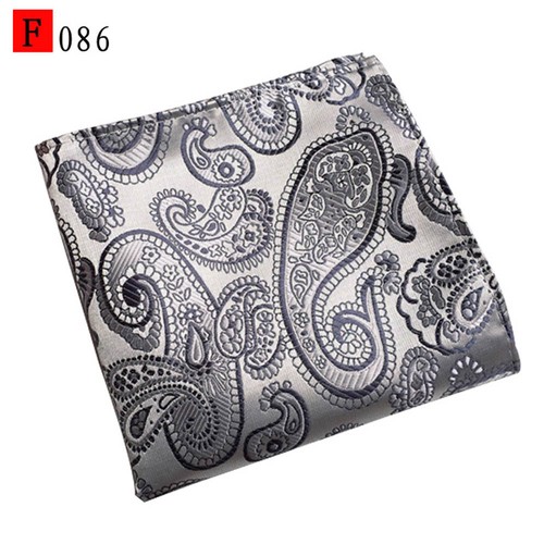Fazzoletto colorato uomo paisley floreale tascabile quadrato fazzoletto matrimonio festa - Foto 15 di 18