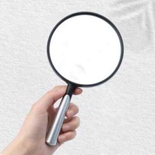 10X Handheld Magnifying Glass,Shatterproof Reading Magnifier for Seniors Reading