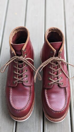 Red wing classic Moc toe 8856 Oxblood mesa 8 D - Picture 1 of 17