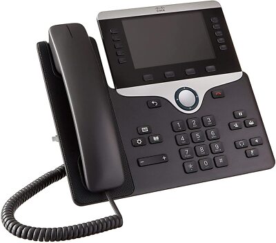 Cisco IP Phone 8851, VoIP IP Business Telefon, Bluetooth, PoE, dunkelgrau, Neu